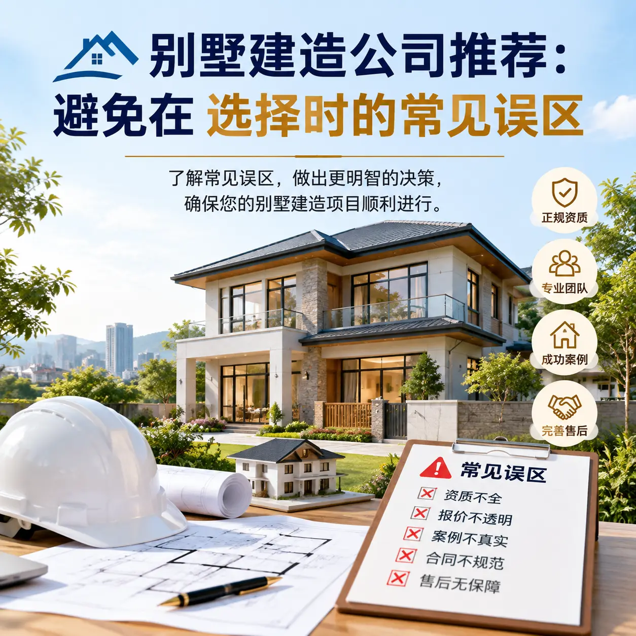 别墅建造公司推荐：避免在 独山 选择时的常见误区
