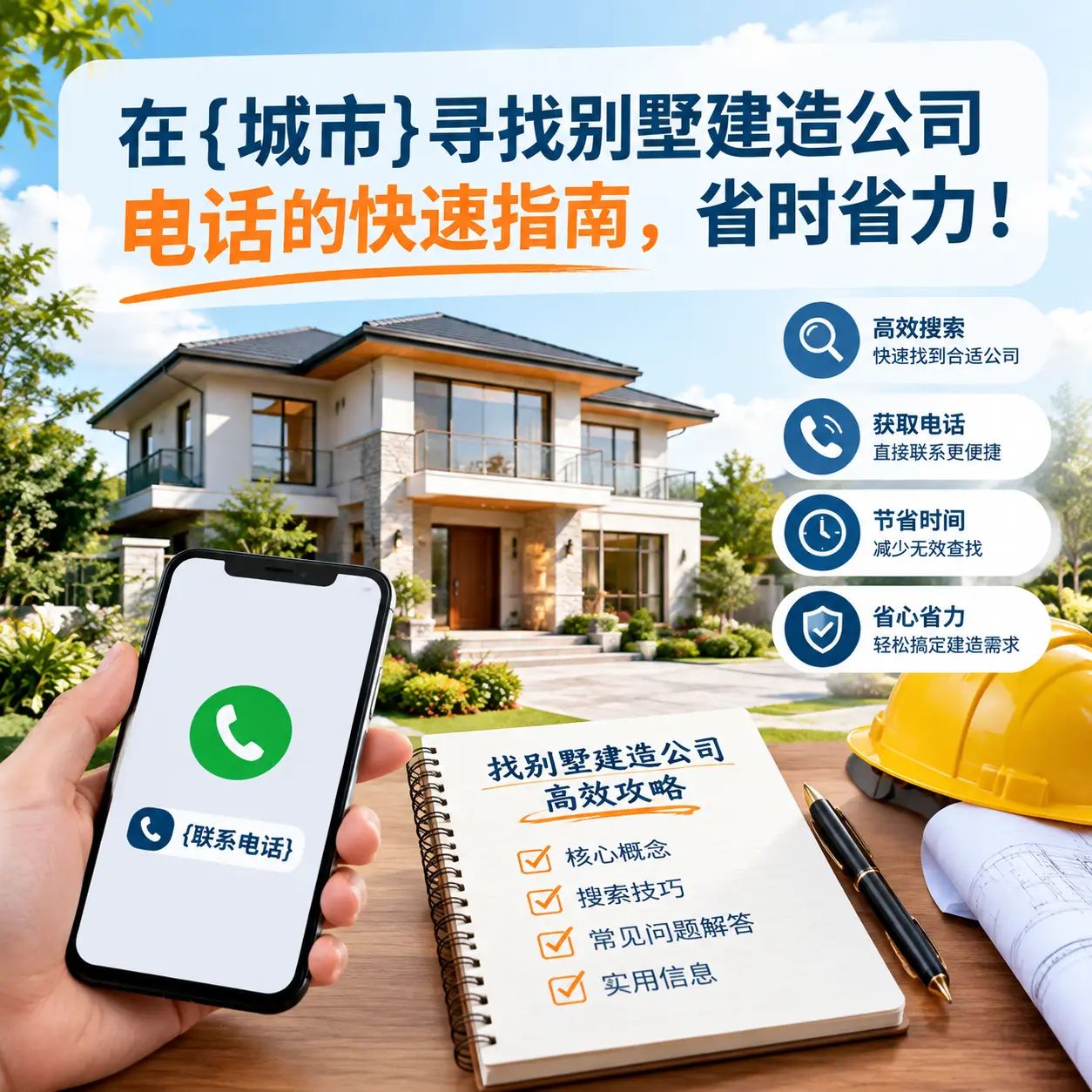 在独山寻找别墅建造公司电话的快速指南，省时省力！