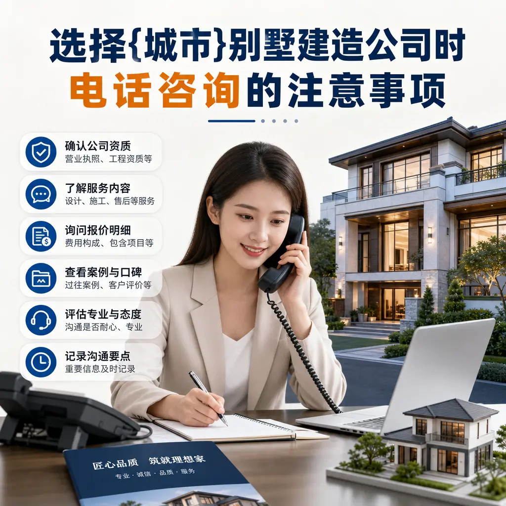 选择独山别墅建造公司时，电话咨询的注意事项