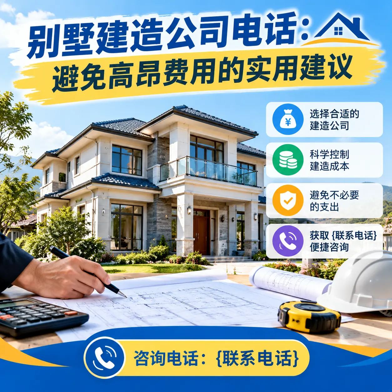 独山别墅建造公司电话：避免高昂费用的实用建议
