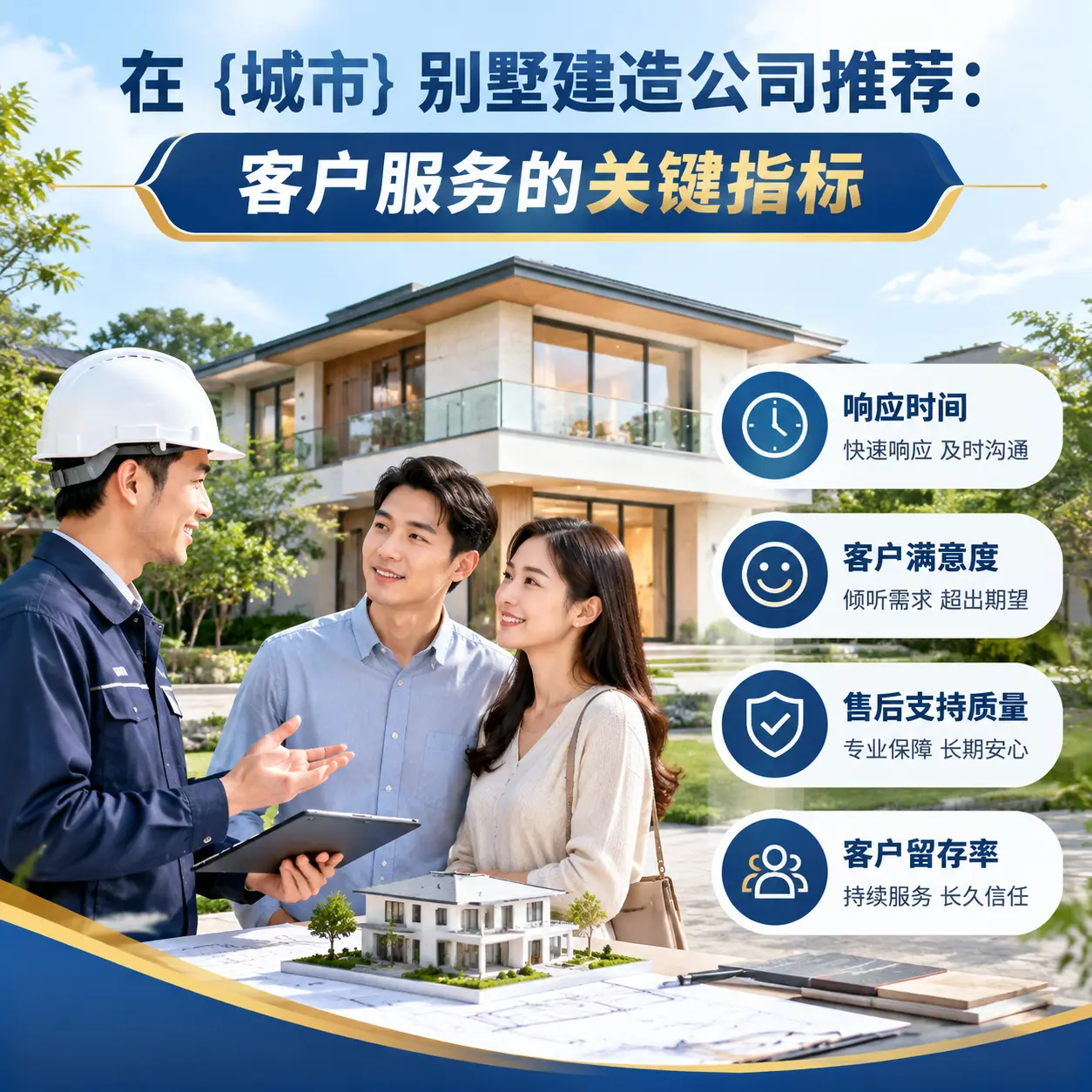 在 独山 别墅建造公司推荐:客户服务的关键指标