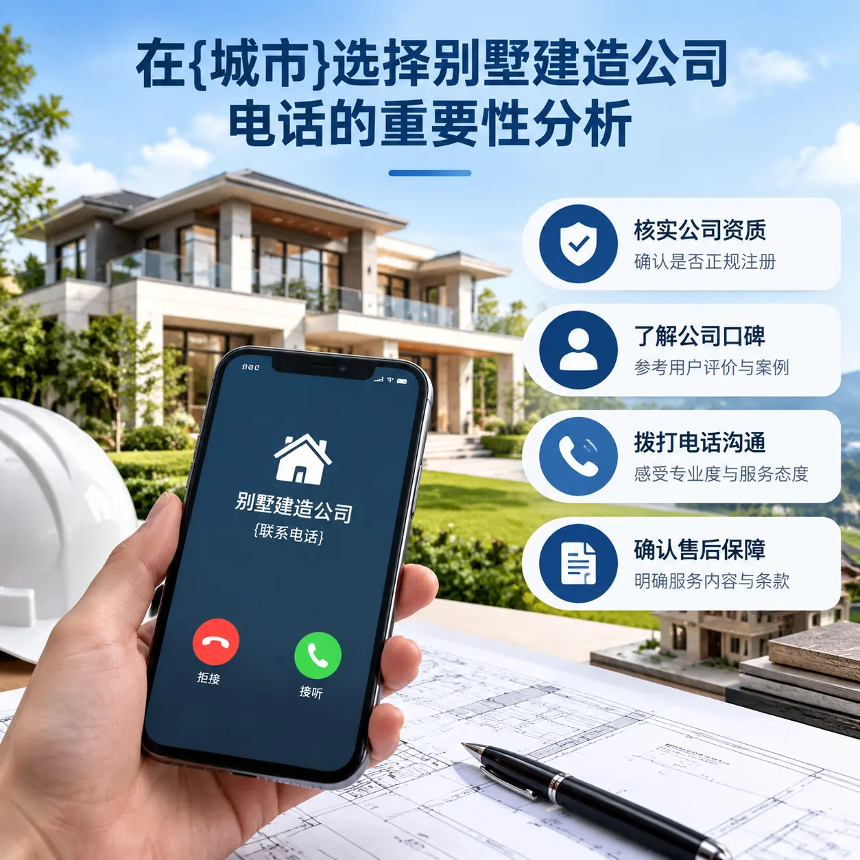 在独山选择别墅建造公司电话的重要性分析