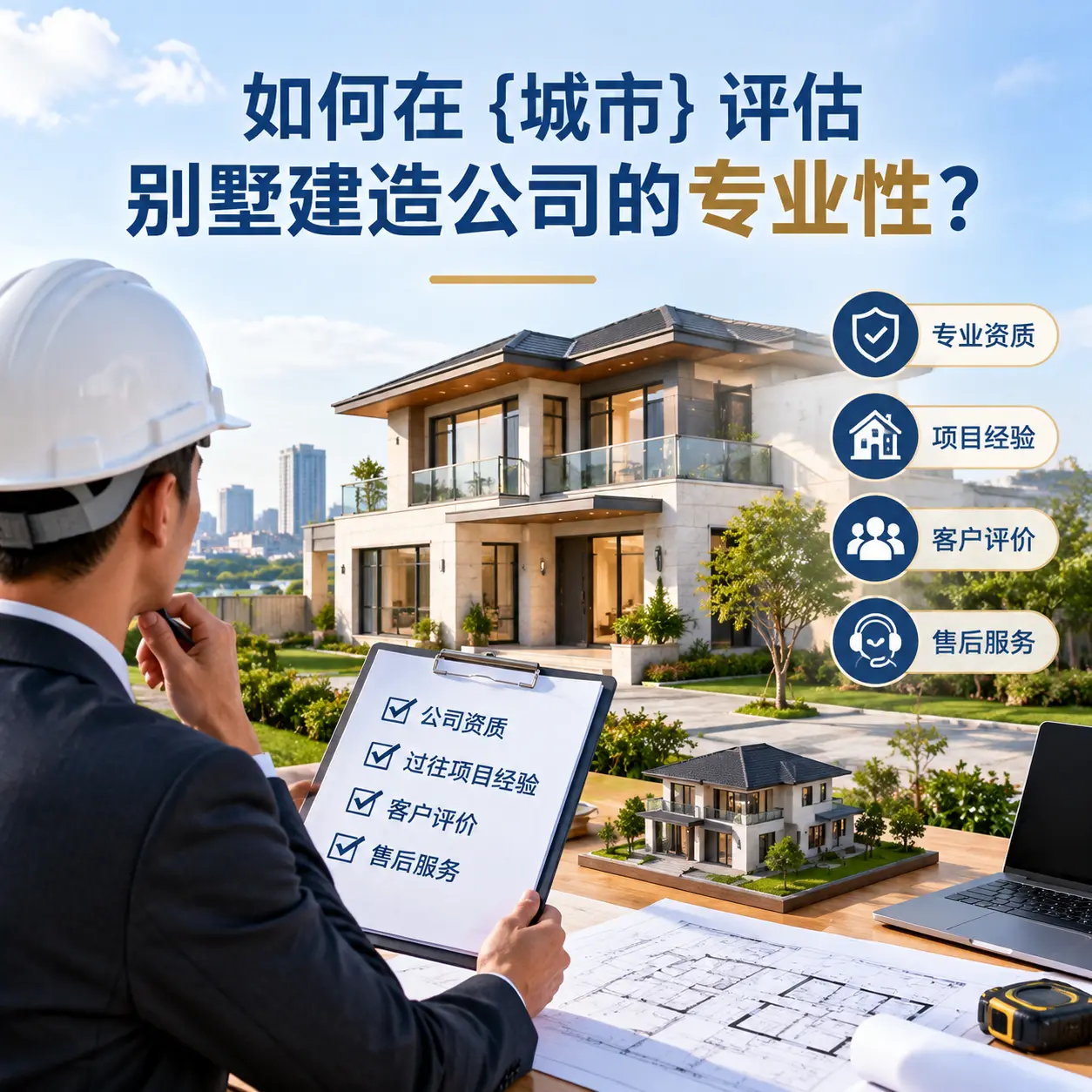 如何在 独山 评估别墅建造公司的专业性?
