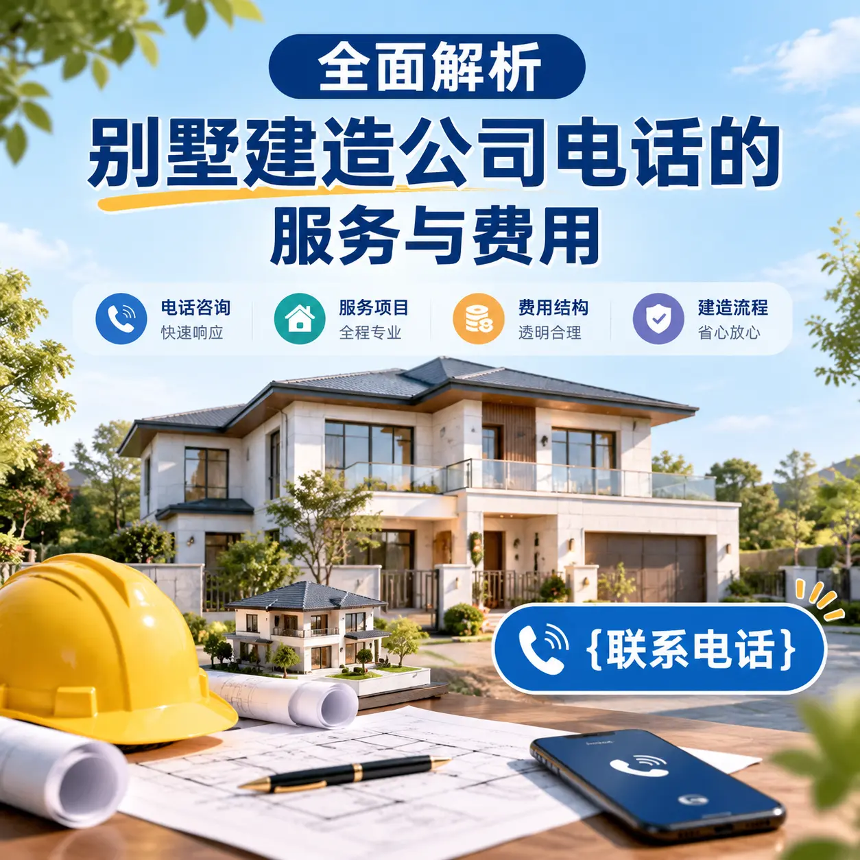 全面解析独山别墅建造公司电话的服务与费用