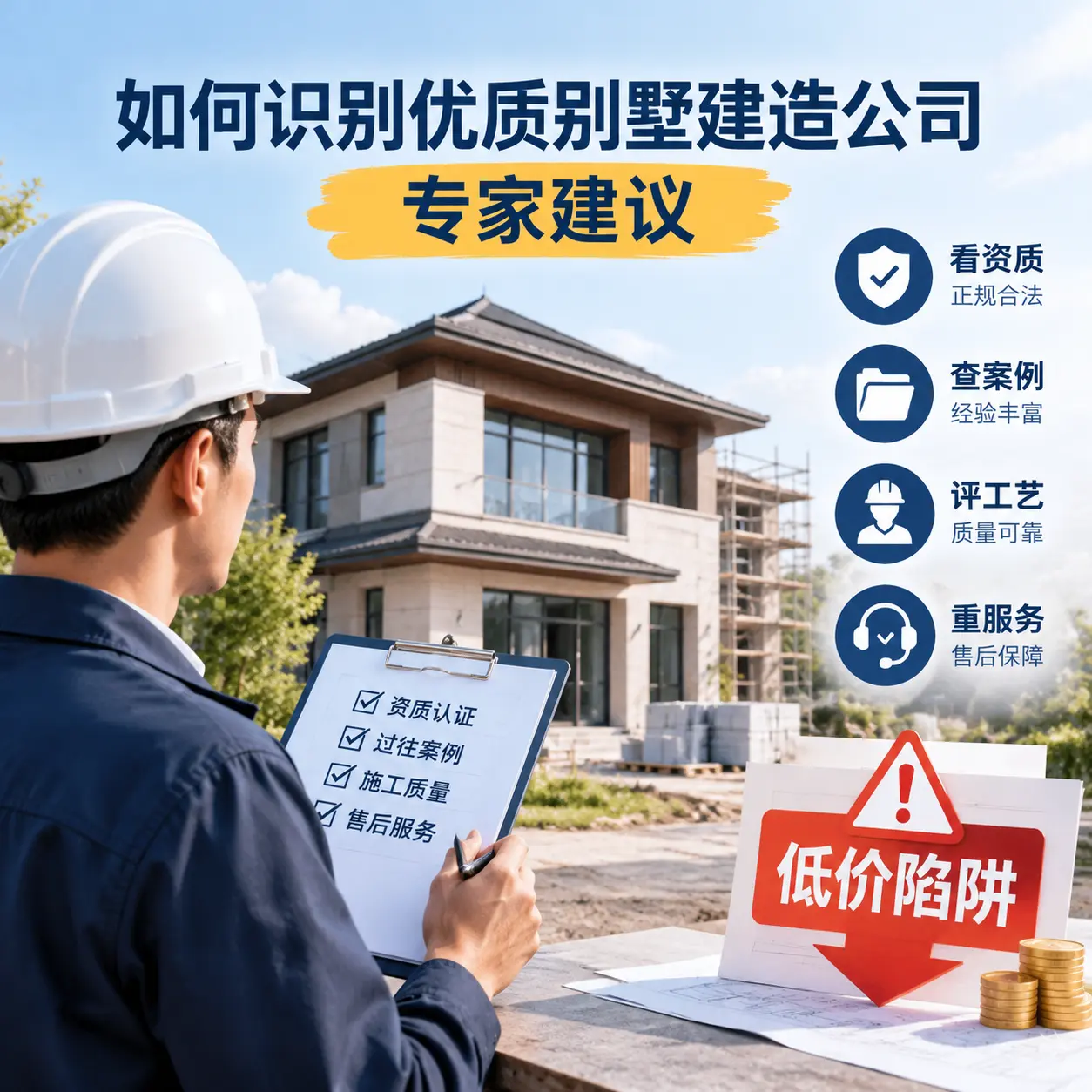 如何识别优质别墅建造公司：专家建议